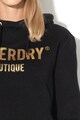 SUPERDRY Суитшърт Rock Bling с качулка и метализирано лого Жени