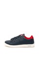 U.S. Polo Assn. Pantofi sport de piele ecologica, cu cusaturi decorative Franc Femei