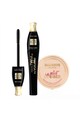 Bourjois Set : Mascara Twist Up The Volume 52 Black 8 ml, Iluminator Le Petit Strober 00 Universal Glow 2.3 g Femei