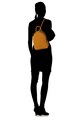 U.S. Polo Assn. Rucsac de piele ecologica, cu logo in relief Femei