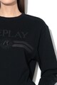 Replay Bluza sport cu imprimeu logo Femei