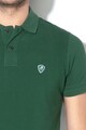 Replay Tricou polo din material pique cu aplicatie logo Barbati