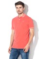 Replay Tricou polo din material pique cu aplicatie logo pe piept Barbati