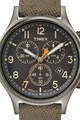 Timex Кварцов часовник с платнена каишка Мъже