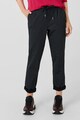 s.Oliver Pantaloni conici cu model houndstooth Femei