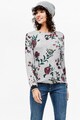 s.Oliver Bluza din tricot fin cu model floral Femei