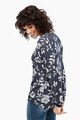 s.Oliver Bluza din tricot fin cu model floral Femei