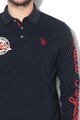 U.S. Polo Assn. Bluza sport cu imprimeu si aplicatie logo Barbati