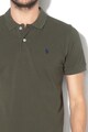 U.S. Polo Assn. Tricou polo din pique cu broderie logo Barbati