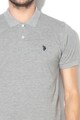 U.S. Polo Assn. Tricou polo din pique cu broderie logo Barbati