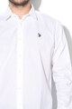 U.S. Polo Assn. Camasa regular fit cu broderie logo Barbati