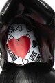 Love Moschino Кожени боти със сърцевиден детайл отзад Жени