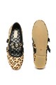 GUESS Balerini din piele cu par scurt cu animal print Fete