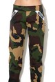 Moschino Pantaloni sport de casa cu imprimeu camuflaj Femei