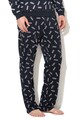 Moschino Pantaloni de pijama cu imprimeu logo Barbati