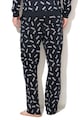 Moschino Pantaloni de pijama cu imprimeu logo Barbati