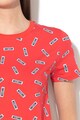Moschino Tricou de casa, cu model logo Femei