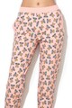 Moschino Pantaloni de pijama cu imprimeu logo Femei