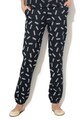 Moschino Pantaloni sport de casa, cu model logo Femei