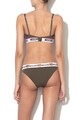 Moschino Sutien balconette partial cu burete si banda logo Femei