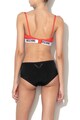 Moschino Sutien balconette partial cu burete si banda logo Femei