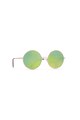 INVU. Polarizált kerek napszemüveg tükrös lencsékkel női