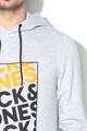 Jack & Jones Суитшърт Booster с качулка и лого Мъже