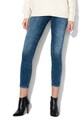 Only Hush középmagas derekú skinny fit crop farmernadrág női