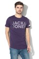 Jack & Jones Tricou slim fit cu imprimeu frontal Power Barbati