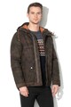 Jack & Jones Geaca cu gluga si model camuflaj Commando Barbati