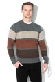 Jack & Jones Pulover din amestec de lana, cu model colorblock Herry Barbati