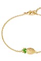 Highstreet Jewels Bratara placata cu aur si talisman cu ananas Femei