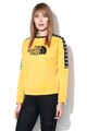 The North Face Bluza cu imprimeu logo si captuseala de fleece, pentru fitness Femei