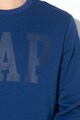 GAP Bluza sport cu captuseala din material fleece si imprimeu logo supradimensionat Barbati