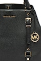 Michael Kors Кожена чанта Bedford Legacy с декоративни елементи Жени