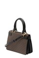 Michael Kors Geanta crossbody cu imprimeu logo si accesoriu metalic Tatiana Femei