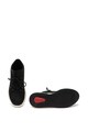 Marco Tozzi Pantofi sport slip-on de piele nabuc, cu garnituri de material textil Femei