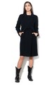 Stefanel Gyapjútartalmú kabát átlapolt dizájnnal női