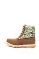 Timberland Bocanci de piele nabuc si material textil 6 Inch Premium Barbati