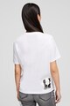Karl Lagerfeld Памучна тениска с щампа Жени
