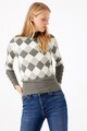 Marks & Spencer Кариран пуловер със средновисока яка Жени