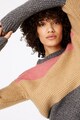 Marks & Spencer Pulover cu model colorblock si maneci cazute Femei