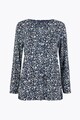 Marks & Spencer Bluza cu decolteu la baza gatului si model floral Femei