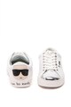 Karl Lagerfeld Pantofi sport de piele cu detaliu metalic Skool Femei