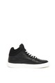 Versace Collection Középmagas szárú bőr sneaker férfi