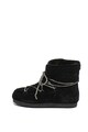 Moon Boot Ghete din piele intoarsa cu insertii de blana shearling Far Side Femei