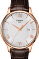 Tissot Часовник с кожена каишка Мъже