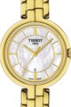 Tissot Овален часовник с метална верижка Жени