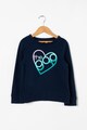 GAP Bluza sport cu captuseala din fleece si imprimeu in degrade Fete