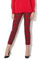 GAP Pantaloni skinny cu model tartan Femei